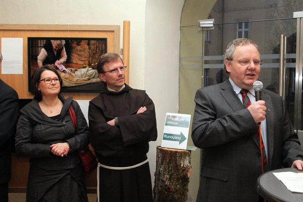 Fotografin Regina Maria Suchy, Autor Franziskanerpater Dr. Cornelius Bohl, Klosterdirektor Pater Christian Liebenstein